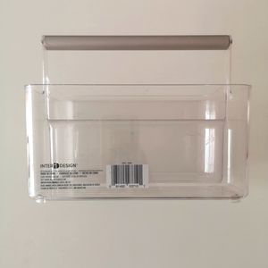 Interdesign Plastic Storage Organizer Utility Caddy Tote